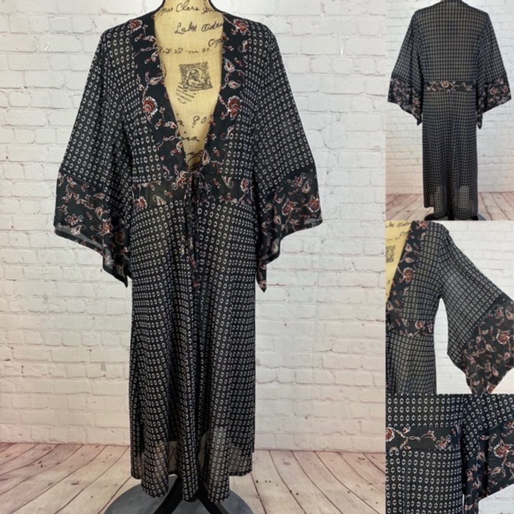 Ember Boho Print Kimono